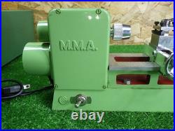 MITSUI SM-3 Mini Bench Metalworking Lathe 1/10 Japan Vintage Tool Tested JAPAN MITSUI SM-3 Mini Bench Metalworking Lathe 1/10 Japan Vintage Tool Tested JAPAN