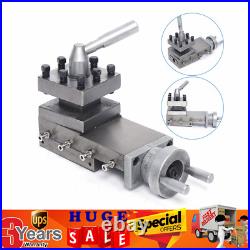 Metal Cast Iron Lathe Tool Post Assembly Holder Mini lathe Tool Slide Compound
