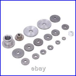 Metal Gears, Mini Gears Set, Metal Lathe Gears Kit Multiple Sizes Mini Lathe