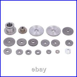 Metal Gears, Mini Gears Set, Metal Lathe Gears Kit Multiple Sizes Mini Lathe