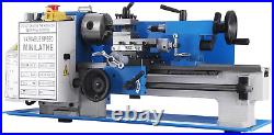 Metal Lathe 7 X 12 Inch, Precision Mini Metal Lathe 2250 RPM 550W Variable Speed