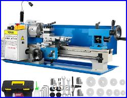 Metal Lathe 7X14 Precision Bench Top Mini Metal Lathe 550W Precision Metal Lath