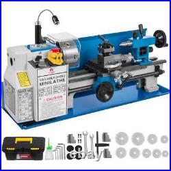 Metal Lathe 7x14/7x12 inch 550W Variable Speed 50-2500 / 0- 2250 RPM Nylon Gear Metal Lathe 7x14/7x12 inch 550W Variable Speed 50-2500 / 0- 2250 RPM Nylon Gear