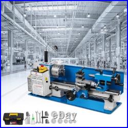 Metal Lathe 7x14inch Precision Bench Top Mini Metal Lathe 550W Precision Metal L
