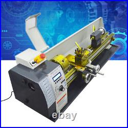 Metal Lathe Benchtop Lathe 8X32 Mini Table Lathe Brushless Motor 1100W 110V