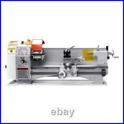 Metal Lathe Machine 8.7 x 18 in Precision Bench Power Metal Lathe Automatic Feed