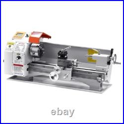 Metal Lathe Machine 8.7 x 18 in Precision Bench Power Metal Lathe Automatic Feed