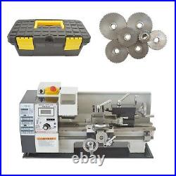 Metal Lathe Metric Thread Brushless Motor Mini Lathe Teaching Appliance 110V