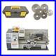 Metal Lathe Metric Thread Brushless Motor Mini Lathe Teaching Appliance 110V