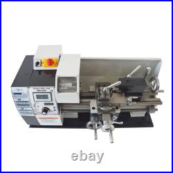 Metal Lathe Metric Thread Brushless Motor Mini Lathe Teaching Appliance 110V