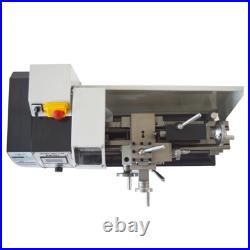 Metal Lathe Metric Thread Brushless Motor Mini Lathe Teaching Appliance 110V