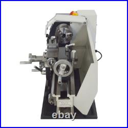 Metal Lathe Metric Thread Brushless Motor Mini Lathe Teaching Appliance 110V