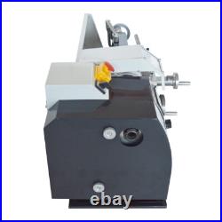Metal Lathe Metric Thread Brushless Motor Mini Lathe Teaching Appliance 110V