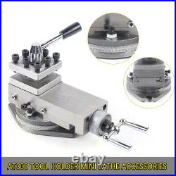 Metal Lathe Tool Post Assembly Bracket Processing Mini Lathe Accessories AT300