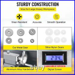 Metal Mini Lathe 1100w 220x600 mm 38mm Spindle 3-Jaw Chuck Blushless Motor