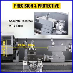 Metal Mini Lathe 1100w 220x600 mm 38mm Spindle 3-Jaw Chuck Blushless Motor