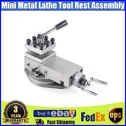 Metal Tool Holder Mini Lathe Set Accessories Metal Change Drill Lathe Assembly