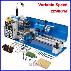 Metal Turning 7x14 Desktop CNC Micro Metal Lathe 550W Speed? Light Display us