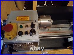 MicroLux 7x16 Benchtop Metal Lathe With Extra Parts