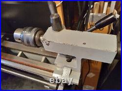 MicroLux 7x16 Benchtop Metal Lathe With Extra Parts