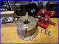 MicroLux 7x16 Benchtop Metal Lathe With Extra Parts