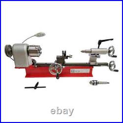 Mini Desktop Lathe/DIY Household Instrument Lathe/Metal/Watch/Woodworking