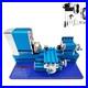 Mini Lathe 100-240V DIY Lathe Woodworking Lathe Metal Wood Lathe