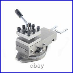 Mini Lathe Accessory Metal Change Metalworking Lathe Assembly AT300 Tool Holder