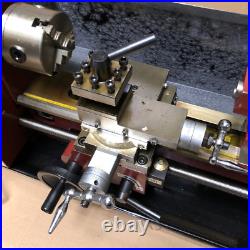 Mini Lathe CJ0618 12X8 Metal Milling Machine Bench 400w 2500 RPM