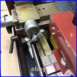 Mini Lathe CJ0618 12X8 Metal Milling Machine Bench 400w 2500 RPM