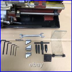 Mini Lathe CJ0618 12X8 Metal Milling Machine Bench 400w 2500 RPM