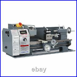 Mini Lathe Machine 2250rpm for Turning Cutting Drilling Threading Metal 8x16