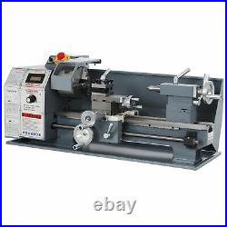 Mini Lathe Machine 2250rpm for Turning Cutting Drilling Threading Metal 8x16