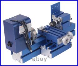 Mini Lathe Machine DIY Metal Tool CNC Benchtop Wood Lathe Woodworking For Hobby