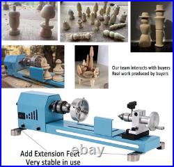 Mini Lathe Machine Multi-Purpose Lathe With Professional Tools Torno Para Madera
