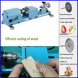Mini Lathe Machine Multi-Purpose Lathe With Professional Tools Torno Para Madera