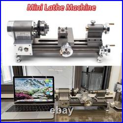 Mini Lathe Metal Bench Top Precision DIY Miniature Lathe for Watchmaking