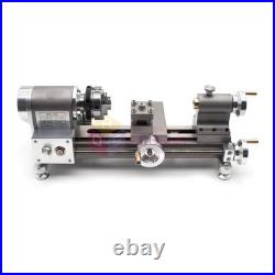 Mini Lathe Metal Bench Top Precision DIY Miniature Lathe for Watchmaking