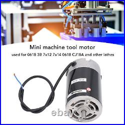 Mini Lathe Motor 550W 6000RPM Large Torsion Lathe Machine Motor for 0618 3B 7x12