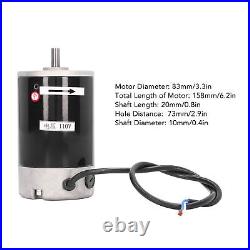 Mini Lathe Motor 550W 6000RPM Large Torsion Lathe Machine Motor for 0618 3B 7x12