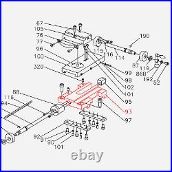 Mini Lathe Saddle for C2/SC2/C3/CX704/G8688/M1-250/BMLAT-05/BD-6 Lathe Spares