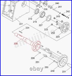 Mini Lathe Spindle? 125mm Length 285m MT#3 bore 20mm for SIEG SC6/C6 Lathe Parts