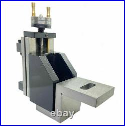 Mini Lathe Vertical Slide Mounted on Z Type Caste Iron Angle Plate -Direct Fit