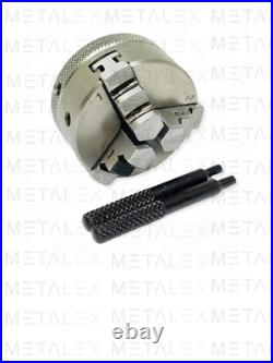 Mini Lathe Vertical Slide Self Centering Chuck 50mm 3 Jaws Reversible Backplate Mini Lathe Vertical Slide Self Centering Chuck 50mm 3 Jaws Reversible Backplate