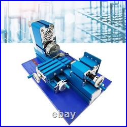 Mini Metal Didactical Lathe Wood Soft Metals Plexiglass Plastic Machining Lathe