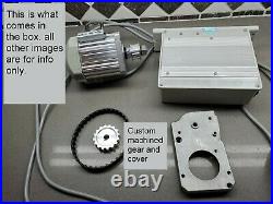 Mini Metal Lathe 1 HP Servo Motor 115 V 750 Watt Kit Fits 2 speed Grizzly 7 X 12