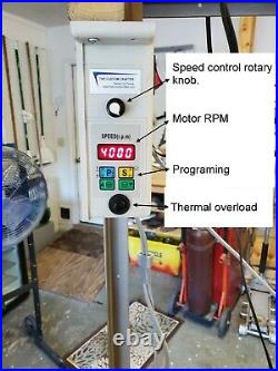 Mini Metal Lathe 1 HP Servo Motor 115 V 750 Watt Kit Fits 2 speed Grizzly 7 X 12