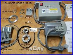 Mini Metal Lathe 1 HP Servo Motor 115 V 750 Watt Kit Fits Original Location Gear