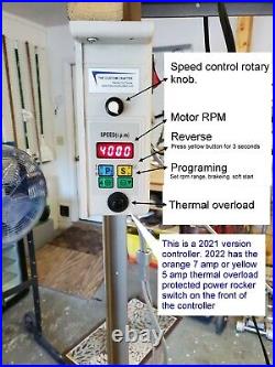 Mini Metal Lathe 1 hp Servo Motor 115V 750W Kit 2 speed Grizzly Harbor Freight