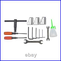 Mini Metal Lathe 1100W Brushless Motor 0.01-0.4mm Auto Feed for Precision Turnin